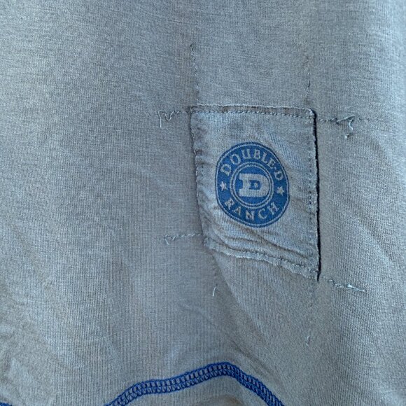 Double D Ranch // Wade Long Sleeve Boot Decor Top // Size S - Picture 4 of 6